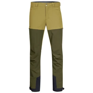 Softshellové kalhoty Bekkely Hybrid Bergans® – Olive Green / Dark Olive Green (Barva: Olive Green / Dark Olive Green, Velikost: XL)