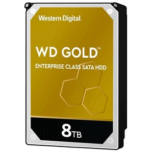 Pevný disk 3,5" Western Digital Gold 8TB (WD8004FRYZ) pevný disk • kapacita 8 TB • 7 200 ot/min • formát disku 3,5" • vyrovnávacia pamäť 256 MB • rozh