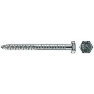 Bezpečnostní šrouby vnější šestihran Fischer 80406, 105 mm, ocel, 200 ks