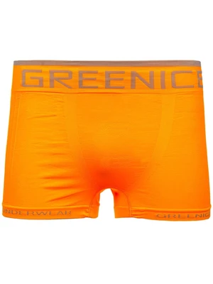 Oranžové pánské boxerky Bolf PL7723