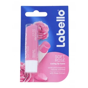 Labello Soft Rose 5,5 ml balzam na pery pre ženy