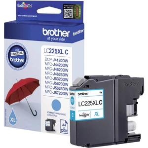 Brother Ink LC-225XLC originál  zelenomodrá LC225XLC