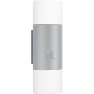 Steinel 910 576219 LED vonkajšie nástenné osvetlenie s PIR senzorom  9.8 W teplá biela strieborná