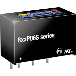 RECOM R12P06S DC / DC menič napätia, DPS   167 mA 1 W Počet výstupov: 1 x