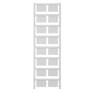 Weidmüller 1014640000 SM 27/18 MC NE GR značenie prístrojov Druh montáže: nalepenie Potlačiteľná plocha: 18 x 27 mm sivá