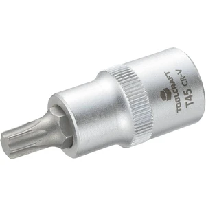Násada nástrčného kľúča s T profilom T25, TOOLCRAFT, 12,5 mm (1/2 "), T45