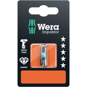 Wera 840/1 IMP DC Impaktor Bits SB SiS inbusový bit 4 mm  nástrojová ocel legované, diamantová vrstva D 6.3 1 ks
