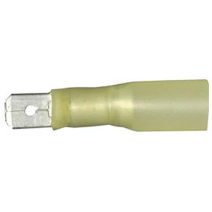 Vogt Verbindungstechnik 3912h faston konektor so zmršťovacou bužírkou  Šírka zástrčky: 6.3 mm Hrúbka konektora: 0.8 mm 1