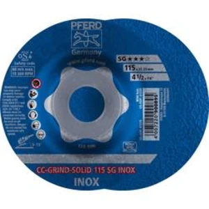 PFERD 64186115 CC-GRIND-SOLID brusný kotouč CC-GRIND-SOLID 115 SG INOX Ø 115 mm 10 ks