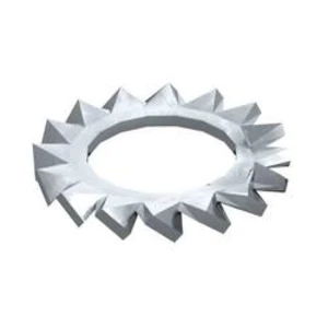 Vějířovitá podložka OBO Bettermann DIN 6798 A M12 G 3404129, N/A, vnější Ø: 20.5 mm, vnitřní Ø: 13 mm, 100 ks