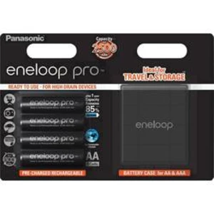 Akumulátor AA Ni-MH Panasonic eneloop Pro HR06 Box, 2500 mAh, 1.2 V, 4 ks