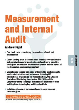 Measurement and Internal Audit