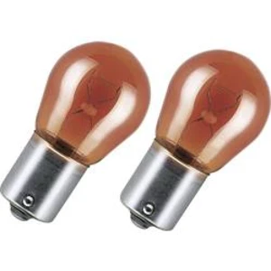 Autožárovka do blinkru Osram, 7507-02E, 12 V, PY21W, BAU15s, oranžová, 2 ks