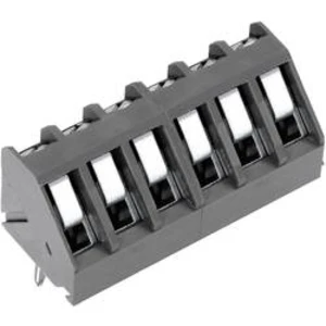 Pájecí šroub. svorka 2nás. PTR AK300/2-5.0 (50300020041F), 5,0 mm, šedá