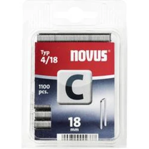 Sponky do sponkovačky Novus typ C4/18, 042-0391, 1100 ks