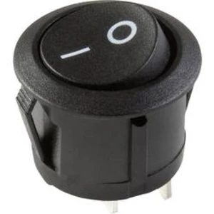 Kolébkový spínač s aretací interBär 3630-006.22, 250 V, 6.5 A, 1x vyp/zap, N/A, 1 ks