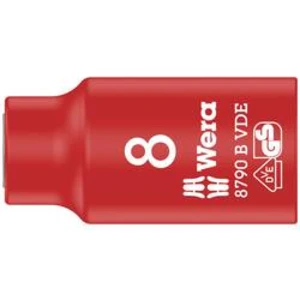 VDE vložka zástrčného klíče Wera 8790 B VDE, 8 mm, vnější šestihran, 3/8" 05004952001