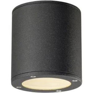 Venkovní stropní osvětlení LED, úsporná žárovka GX53 9 W SLV Sitra 231545 antracitová