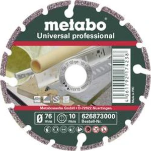 Diamantový řezný kotouč Metabo 626873000, UP Professional Průměr 76 mm 1 ks