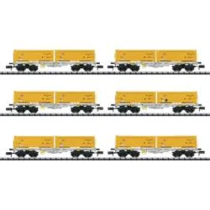 MiniTrix 15075 N containertragwagen-set abraumzug AEE řady Sgmmns 190