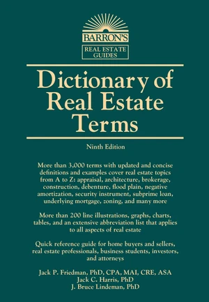 Dictionary of Real Estate Terms