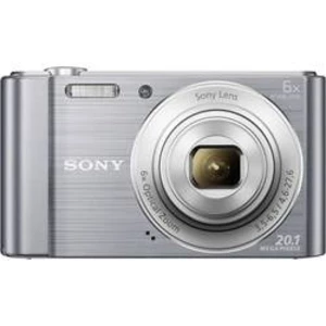 Digitální fotoaparát Sony Cyber-Shot DSC-W810S, 20.1 Megapixel, Zoom (optický): 6 x, stříbrná