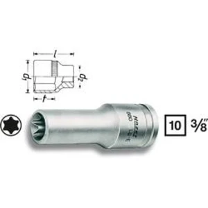Vložka pro nástrčný klíč Hazet vnější TORX, 3/8", chrom-vanadová ocel 880LG-E12