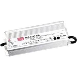 LED driver, napájecí zdroj pro LED konstantní napětí, konstantní proud Mean Well HLG-320H-30A, 321 W (max), 10.7 A, 30 V/DC