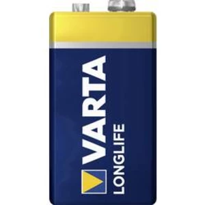 Alkalická baterie Varta Longlife, 9 V, 25,5 mm, 1 ks