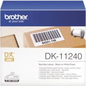 Brother DK11240 102 x 51 mm papír bílá permanentní přepravní štítky 600 ks