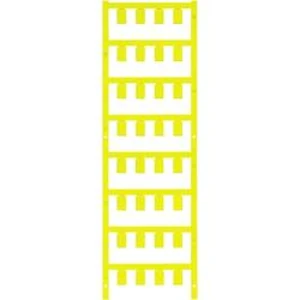 Conductor markers, MultiCard, 12 x 7,4 mm, Polyamide 66, Colour: Yellow Weidmüller Počet markerů: 160 SF 5/12 NEUTRAL GE V2Množství: 160 ks