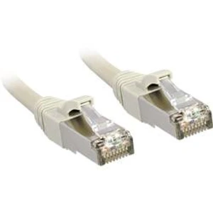 Síťový kabel RJ45 LINDY 45588, CAT 6, S/FTP, 15.00 m, šedá