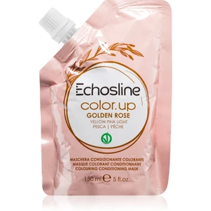 Echosline Color Up barvicí maska s vyživujícím účinkem odstín Gorden Rose - Pesca 150 ml