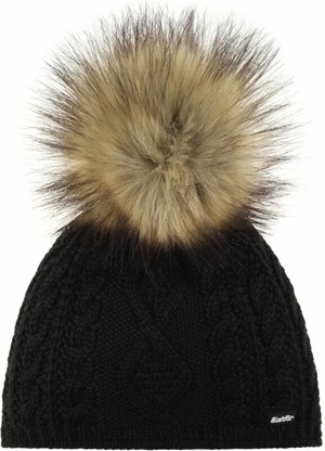 Eisbär Neila Lux Beanie Black/Beige UNI Lyžařská čepice