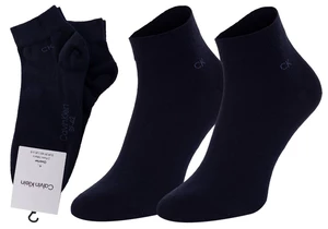 Calvin Klein Man's 2Pack Socks 701218706003 Navy Blue