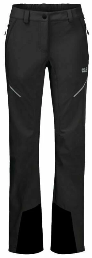 Jack Wolfskin Gravity Slope Pants W Black Iba jedna veľkosť Outdoorové nohavice