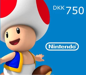 Nintendo eShop Prepaid Card 750 DKK DK Key