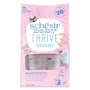 SCHESIR Cat Kitten Thrive Sachet kuře 20x8 g