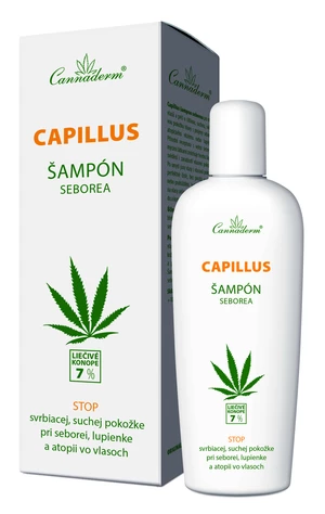 Cannaderm CAPILLUS šampon proti seborea 150 ml