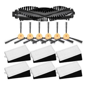 Replacement Roller Brush HEPA Filter Side Brush For Ecovacs Deebot 605 Vacuums Cleaner Accessories Parts