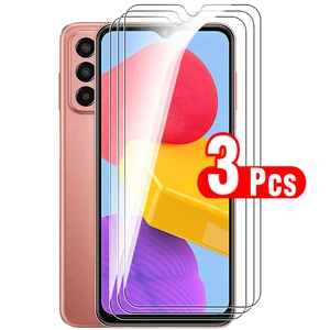 3Pcs protective glass for Samsung Galaxy M13 M 13 SamsungM13 4G 5G tempered glass screen protector armor safety protection film