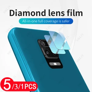 5-1Pcs Camera Lens for xiaomi redmi 10X 9 Power note 9s 9T 9AT 9A 9c 9i 8 8T 7 pro Max Camera Film phone screen protector Glass
