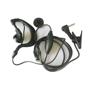 5xG-shape Headset Earpiece Mic For Motorola Radio T270 T280 T289 T4000 T6000 T7000 T8000 T9000 T4800 T4900 T5000 T5100 T5146