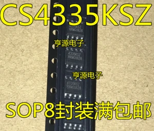 Original brand new CS4335 CS4335KSZ 4335KSZ CS4335K SOP-8 chip 8-pin digital to analog converter chip IC