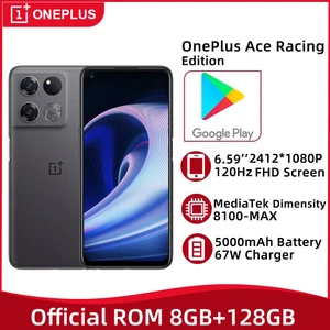 OnePlus Ace Racing Edition 5G MTK Dimensity 8100 MAX 6.59'' 120Hz Screen 64MP Camera 5000mAh Battery