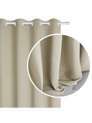 Edoti Blackout Hold curtain 140x250 A489