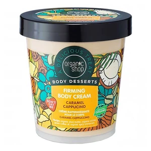 ORGANIC SHOP Body Desserts Zpevňující tělový krém Karamelové Cappuccino 450 ml