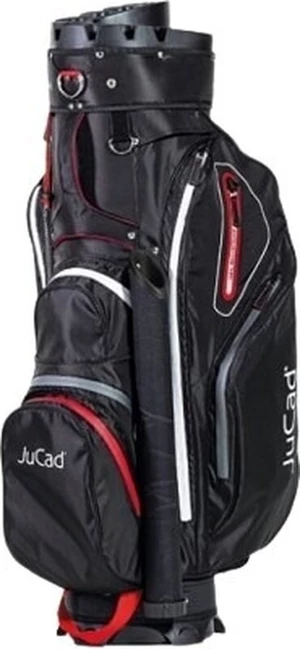 Jucad Manager Aquata Black/Red/Grey Borsa da golf Cart Bag