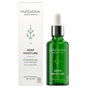 MÁDARA Deep Moisture Hloubkově hydratační vitaminový pleťový olej 50 ml