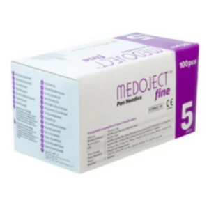 MEDOJECT Fine jehly do inzulínového pera 31G 5mm 100ks